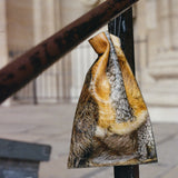 HERRIE KINCHAKU POUCH - PM / TOLQ FUR