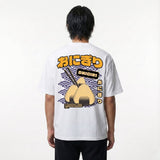 おにぎり - ビッグサイズの日本製Tシャツ