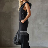 ダニエラ | レディース レトロスポーツフード付きジャンプスーツ