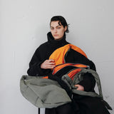 ANNIE PUFFER MINI MOON BAG / ACRYLIC CERATO BRIGHT