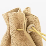 HERRIE KINCHAKU POUCH - PM / SHIRO