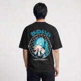 かわいい - オーバーサイズ日本風Tシャツ