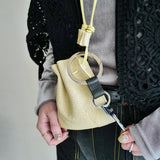 HERRIE KINCHAKU POUCH - XXS / SHIRO