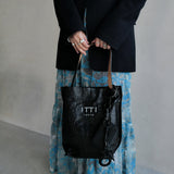 MARY PAPER BUCKET BAG - S / PTERA