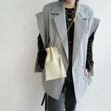 HERRIE KINCHAKU POUCH - PM / CRACK
