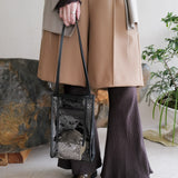 MICHELLE OUTPOCKET ONEMILE TOTE / RL.PVC