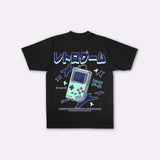 レトロゲーム - 日本製オーバーサイズTシャツ