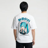 かわいい - オーバーサイズ日本風Tシャツ