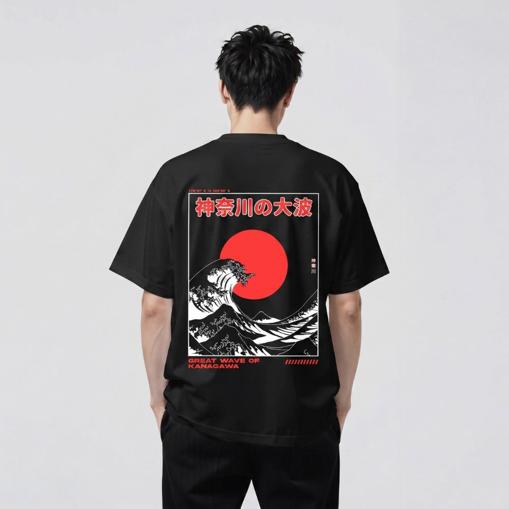 神奈川 2.0 - オーバーサイズ日本製Tシャツ