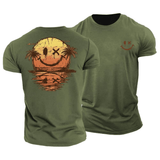 スマイリーと海の夏用Tシャツ